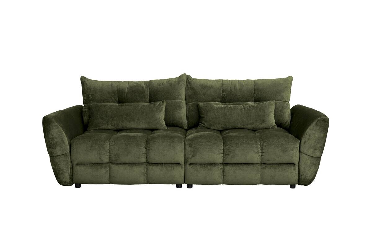 Big Sofa Moma olive Microfaser B/H/T: ca. 250x97x120 cm