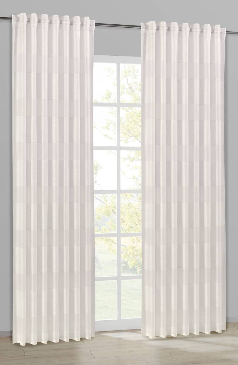 Kombivorhang Ilem champagner B/L: ca. 140x245 cm