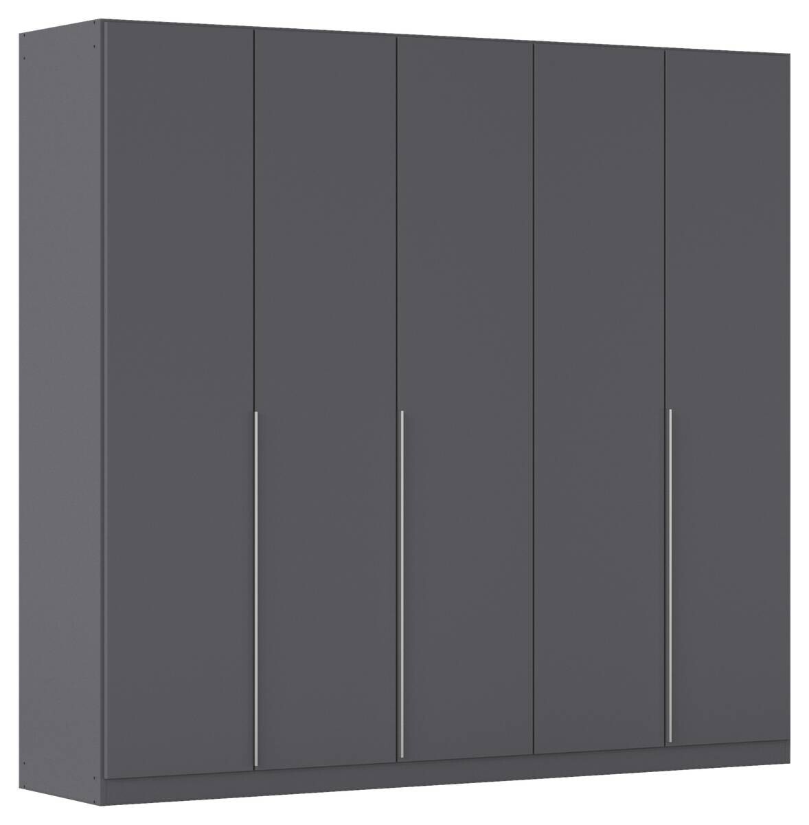 Kleiderschrank Alabama grau B/H/T: ca. 225x210x54 cm