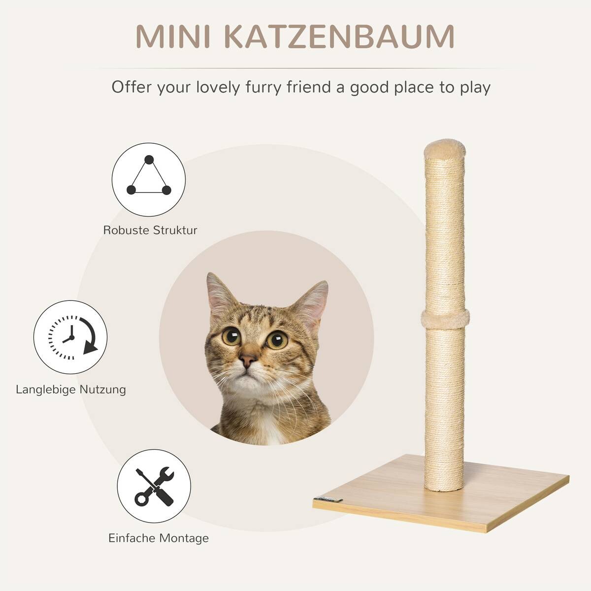 PawHut Kratzbaum