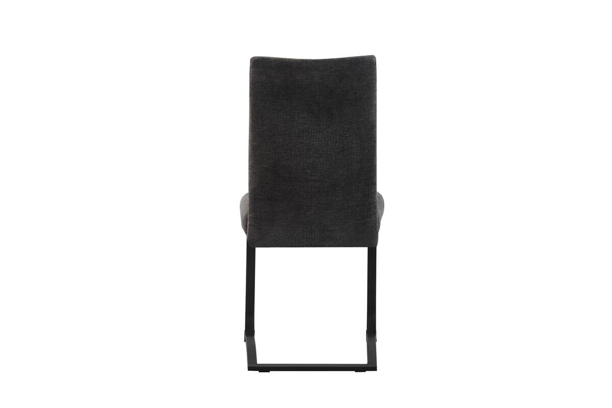 Schwingstuhl LENI, 2er Set anthrazit schwarz B/H/T: ca. 43x98x59 cm