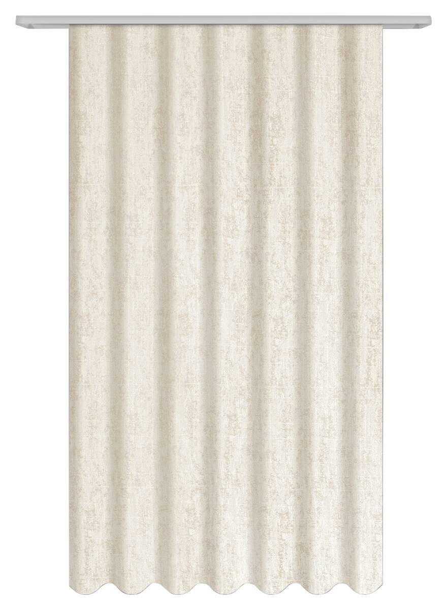 Dekovorhang Eden champagner 100% Polyester B/L: ca. 135x175 cm