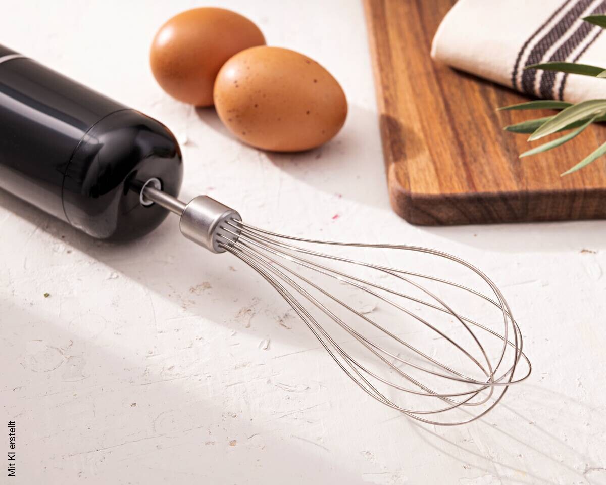BERGNER Stabmixerset schwarz silber Edelstahl