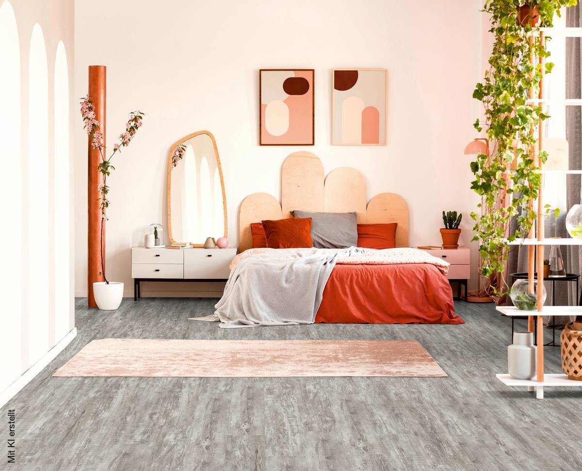 Laminatboden Waldkiefer ca.2,131m² im Paket B/L: ca. 19,3x138 cm pro Paket