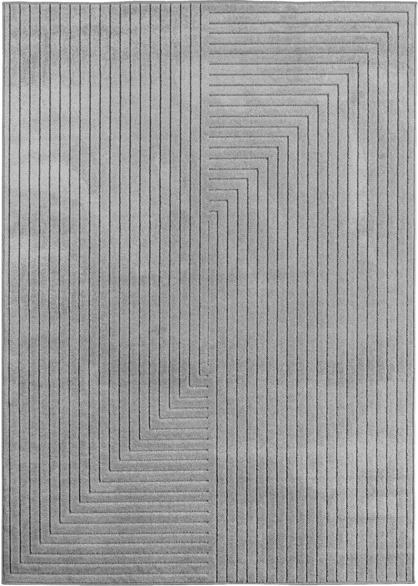 Ayyildiz In-/Outdoor-Teppich NOVA silber B/L: ca. 80x150 cm