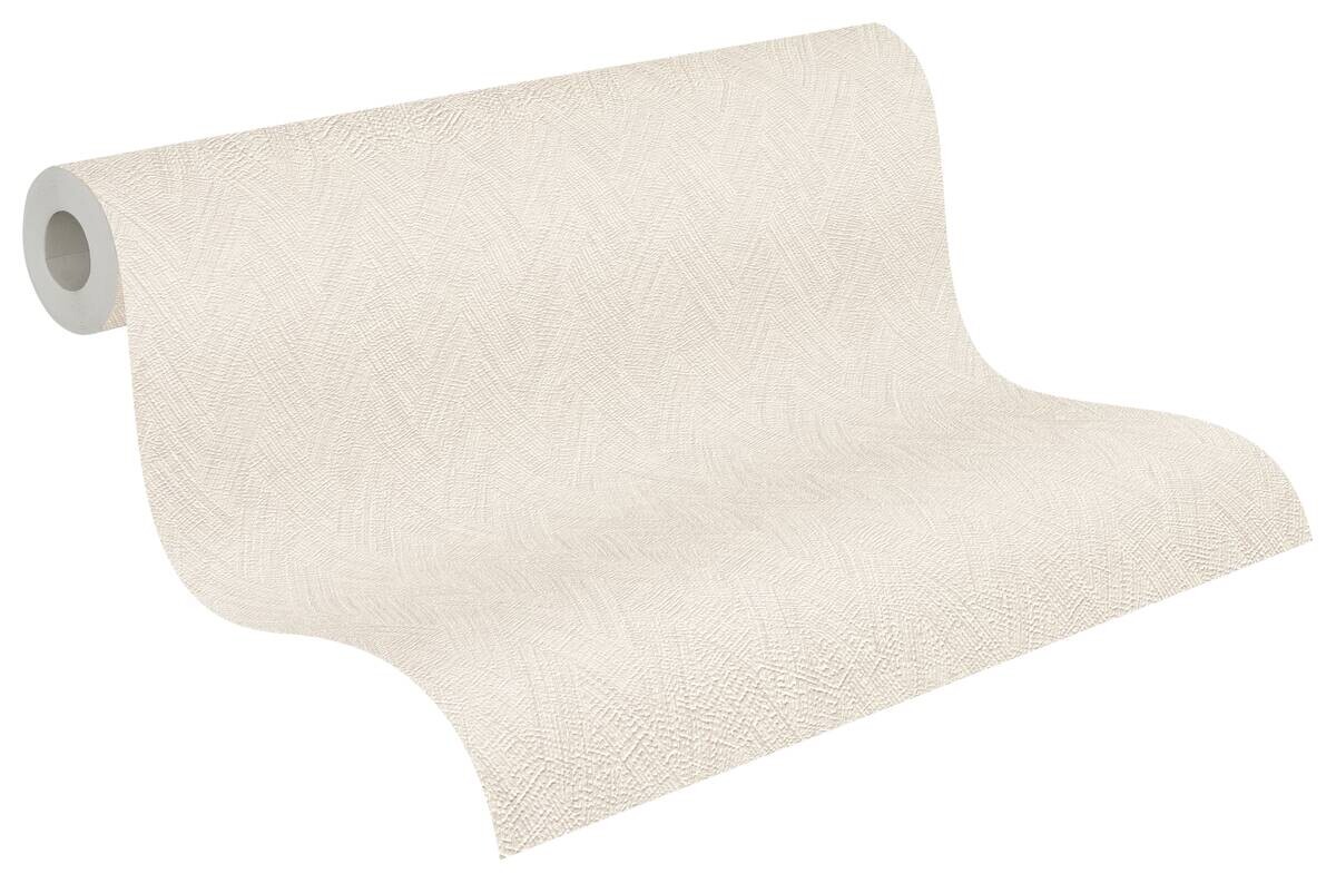 A.S.Creation Vliestapete weiß creme B/H/D: ca. 53x1005x8,5 cm
