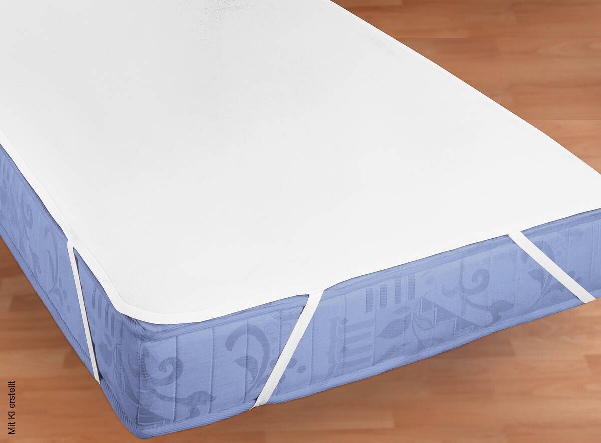 BIBERNA Matratzenauflage natur Baumwolle B/L: ca. 100x200 cm