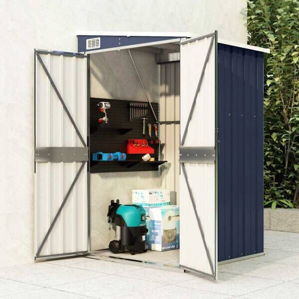 vidaXL Gartenhaus anthrazit B/H/T: ca. 118x178x100 cm