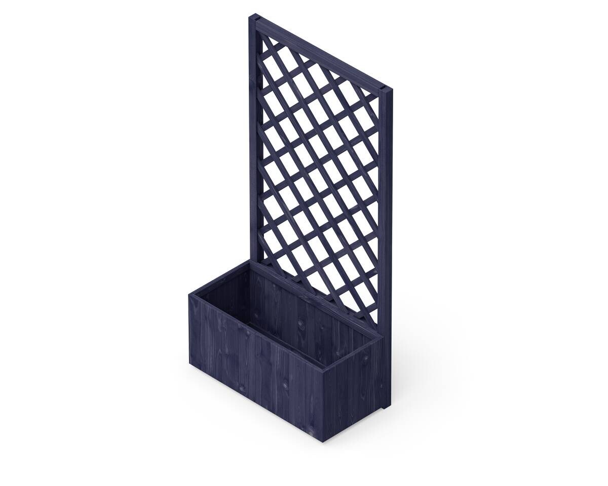 UPYARD Pflanzkasten CLASSIC schwarz Holz B/H/L: ca. 40x160x80 cm