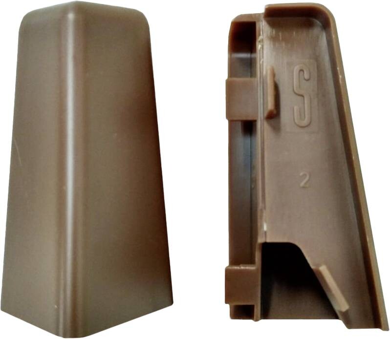 Außenecke hellbraun L/B/H: ca. 1x1x5,8 cm