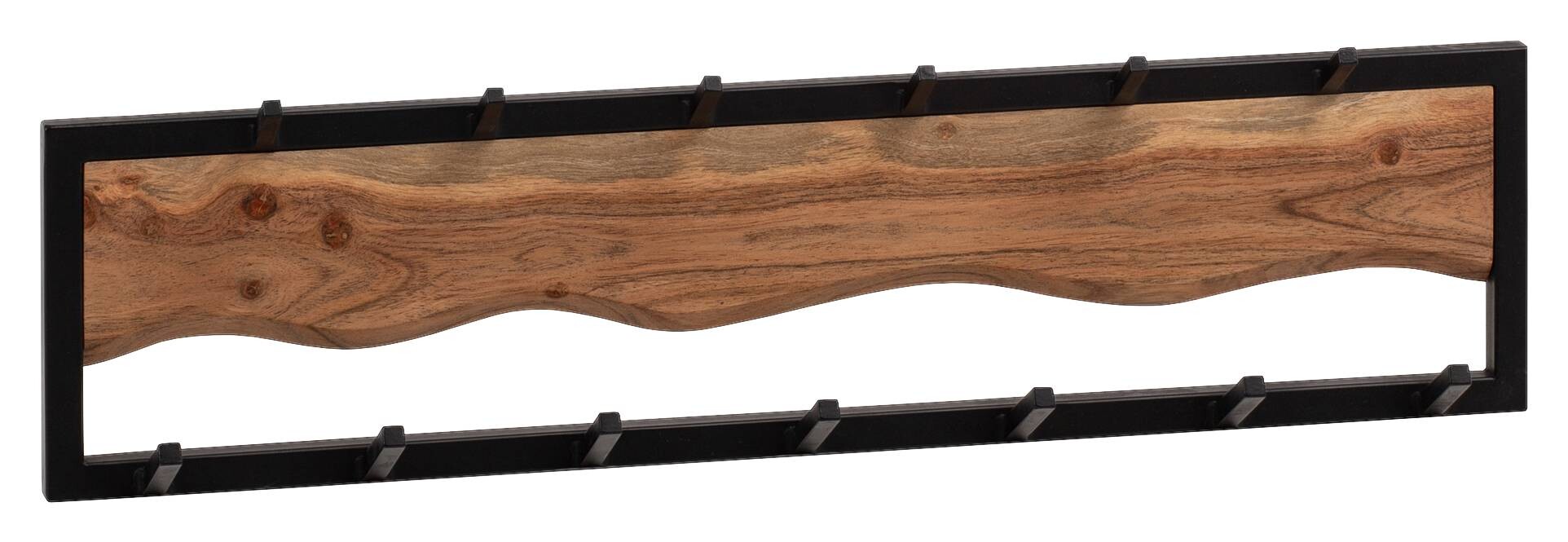 Wandgarderobe Akazie Nachbildung B/H/T: ca. 80x22x8 cm