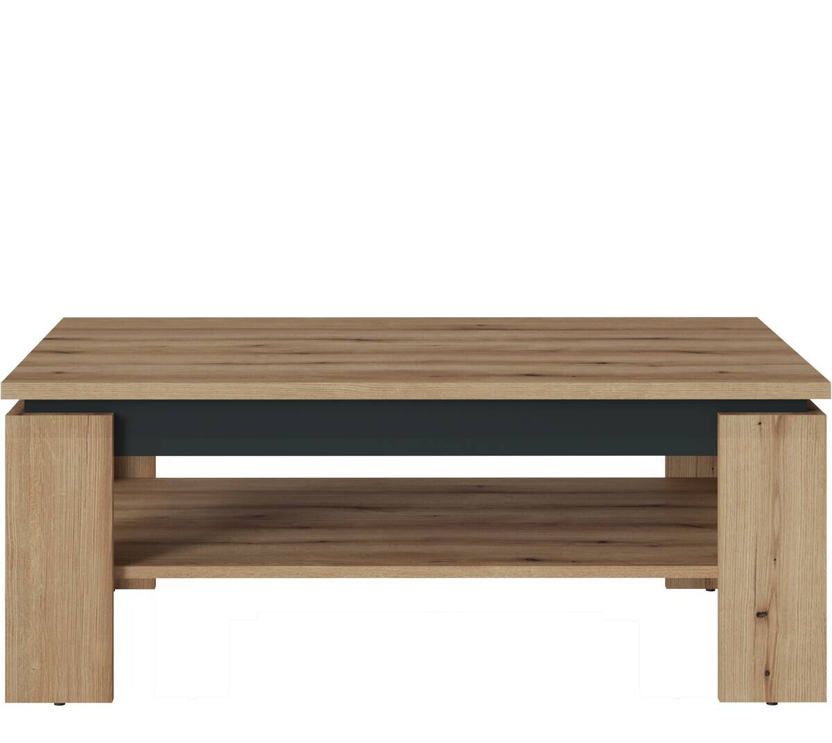 Couchtisch Corte Eiche Evoke Oak Nachbildung anthrazit B/H/T: ca. 110x43x67 cm