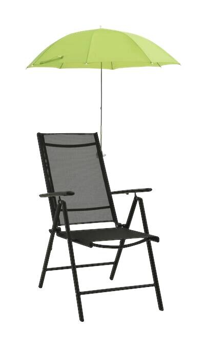 vidaXL Sonnenschirm grün Polyester B/H/L: ca. 105x90x105 cm