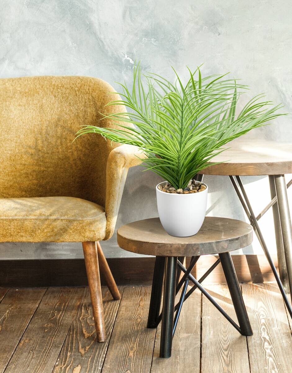 Deko-Pflanze grün Kunststoff H: ca. 37 cm