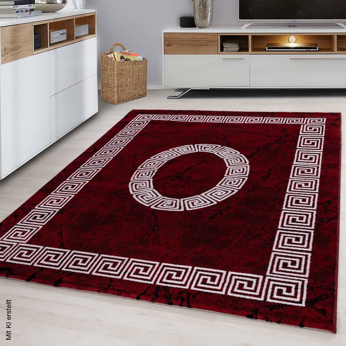 Ayyildiz Teppich PLUS rot B/L: ca. 120x170 cm