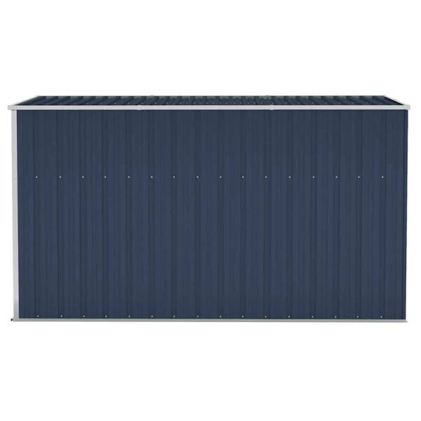 vidaXL Gartenhaus anthrazit B/H/T: ca. 118x178x288 cm