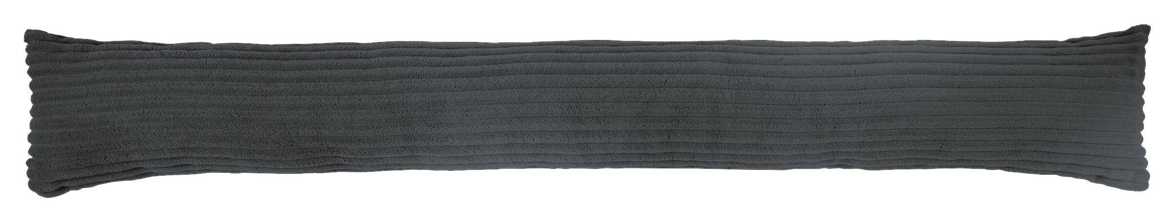 Zugluftstopper anthrazit 100% Polyester L/D: ca. 95x15 cm