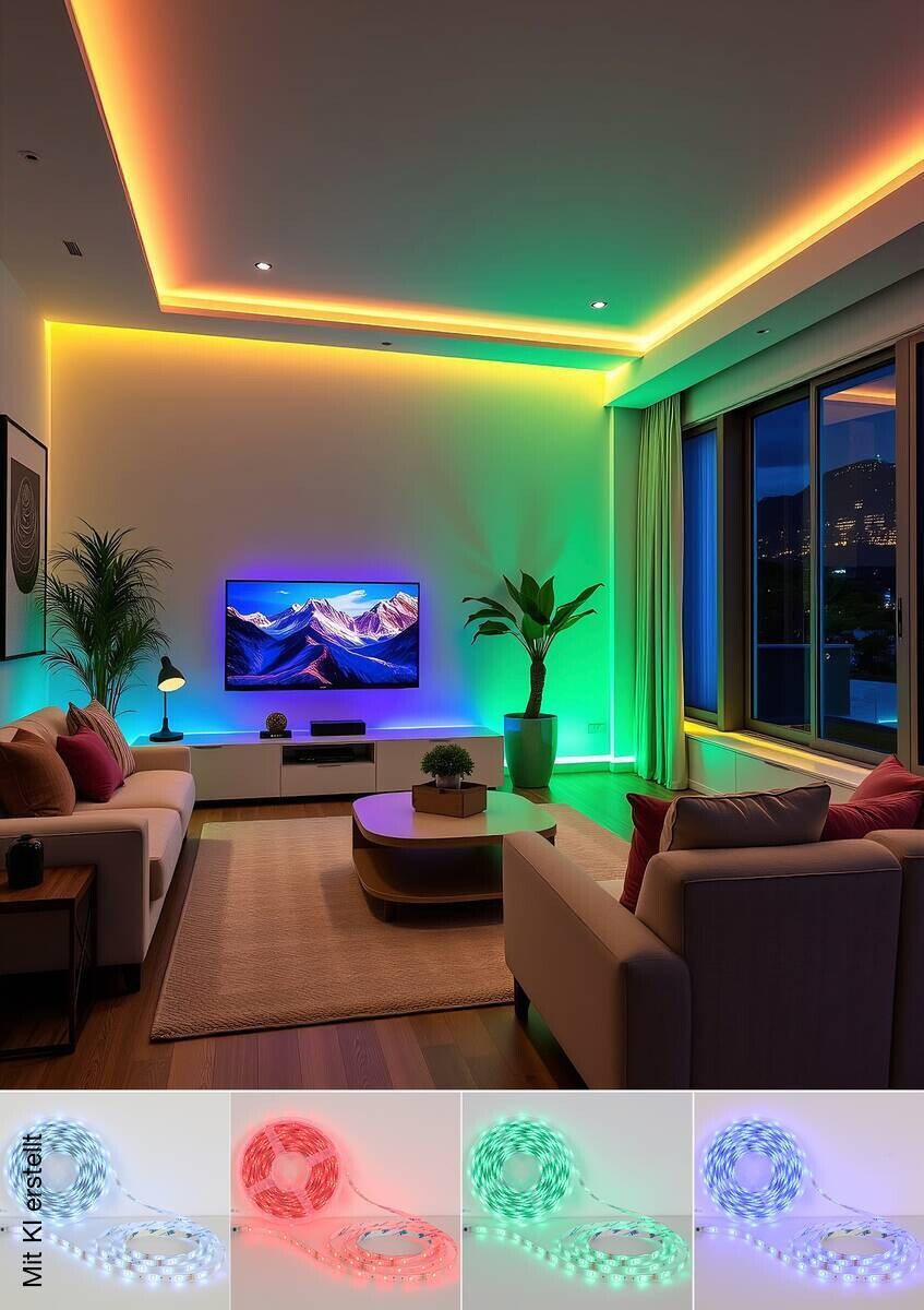 Nolo LED-Lichtband Robi L: ca. 300 cm