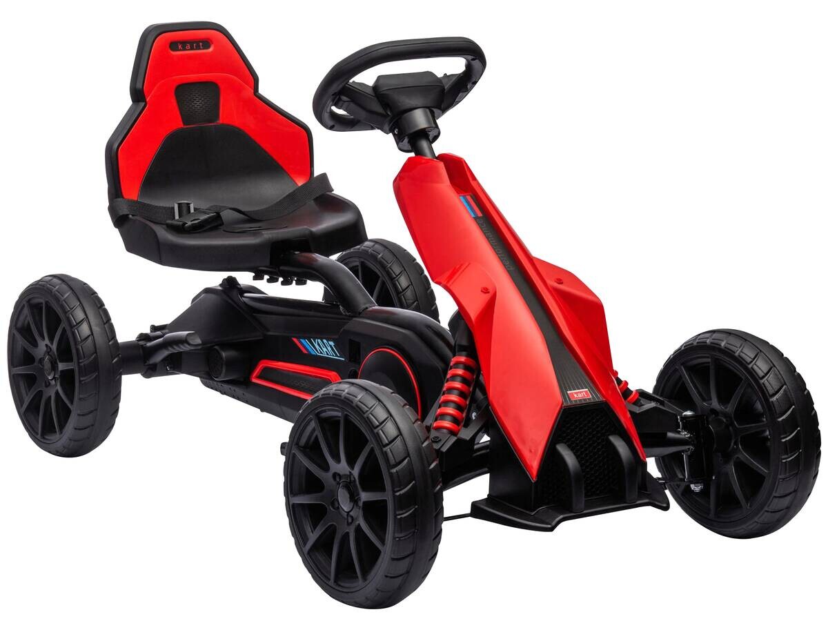 HOMCOM Go Kart rot B/H/L: ca. 58x58,5x100 cm