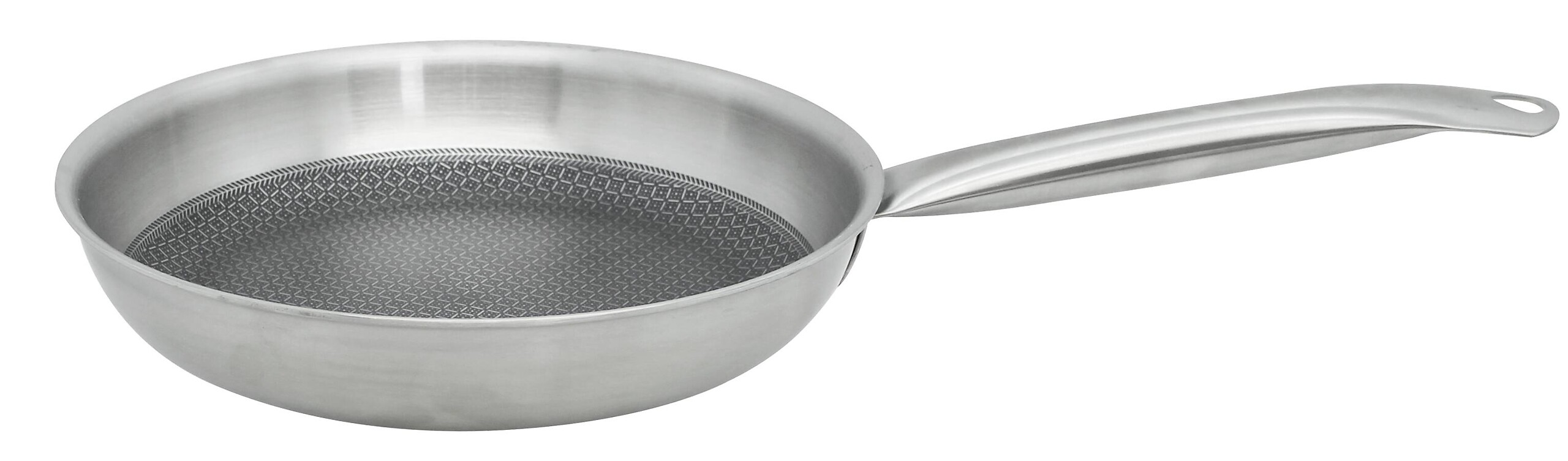ELO Pfanne silber Edelstahl D: ca. 28 cm