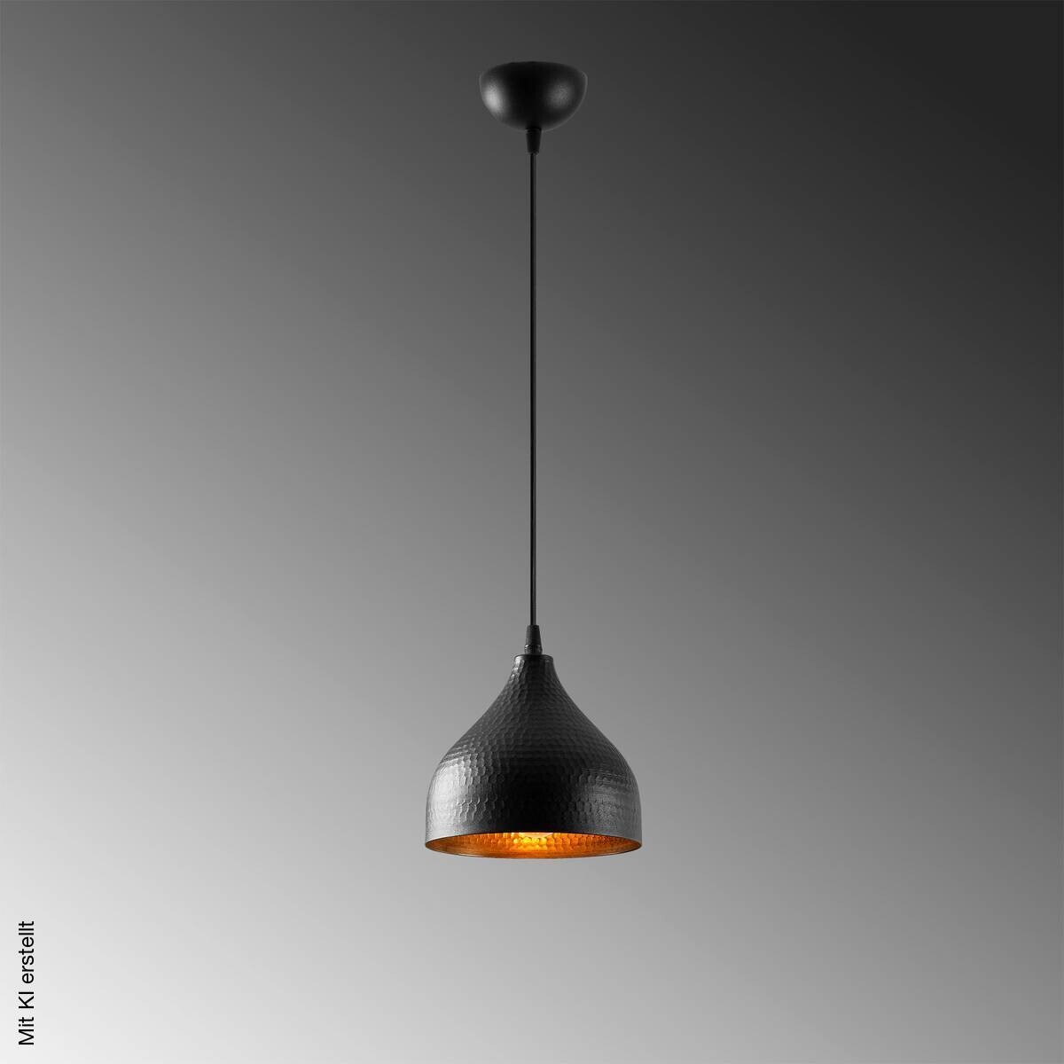 Opviq Pendelleuchte Tattoo-2396 schwarz B/H/T/L/D: ca. 18x114x18x18x18 cm E27 1 Brennstellen