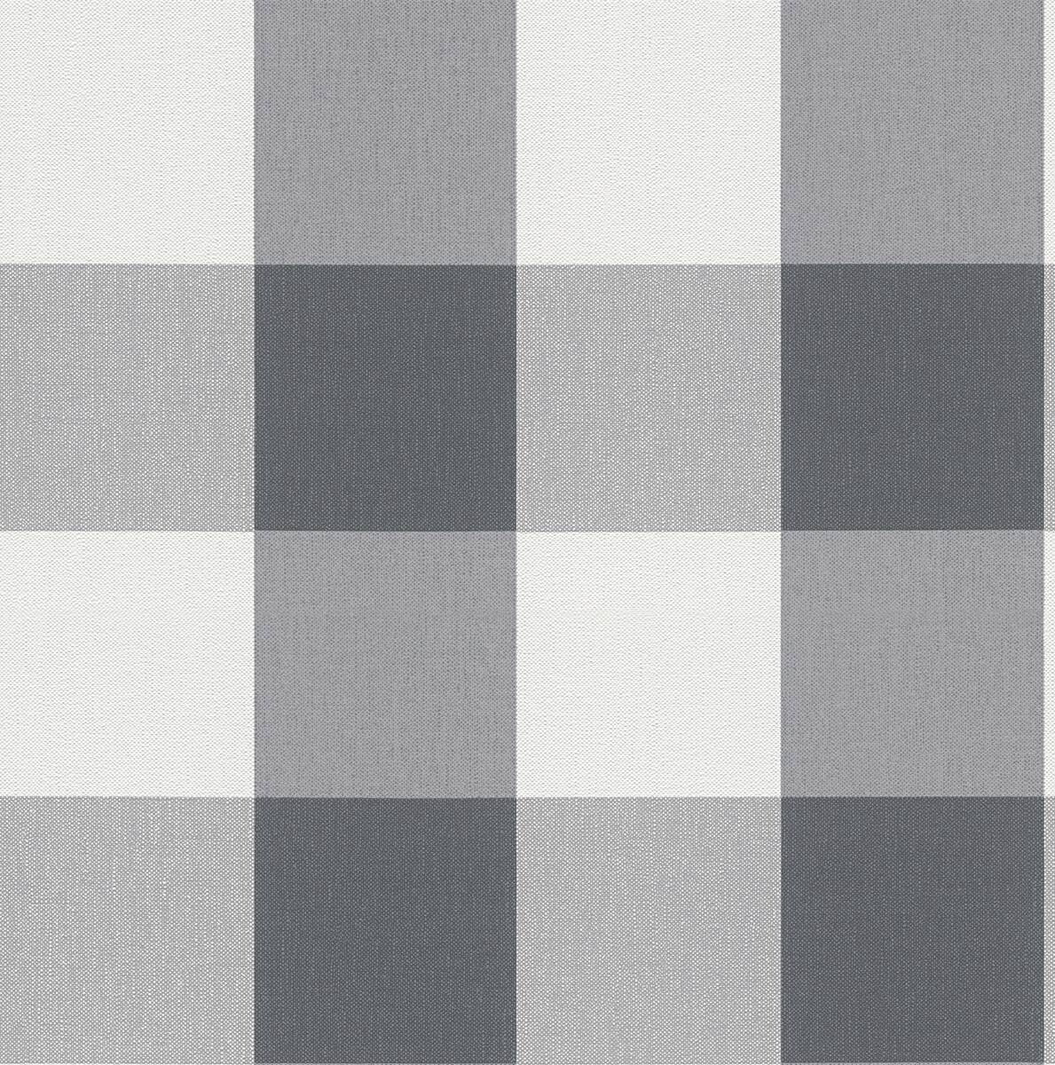 A.S.Creation Vliestapete Black & White Rauten grau B/L: ca. 53x1005 cm