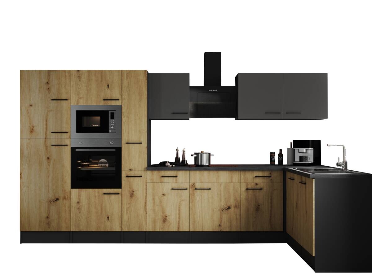 Winkelküche Oliver B/H/T: ca. 370x205x172 cm