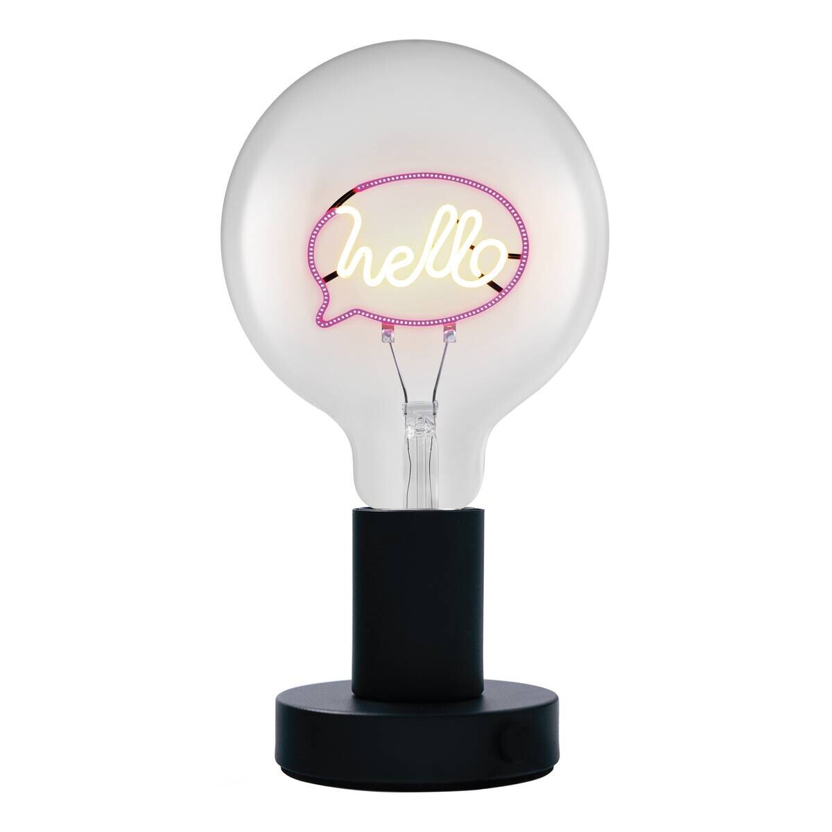 OSRAM LED-Tischleuchte Lettertable Metall B/H/L: ca. 12,5x23x12,5 cm E27