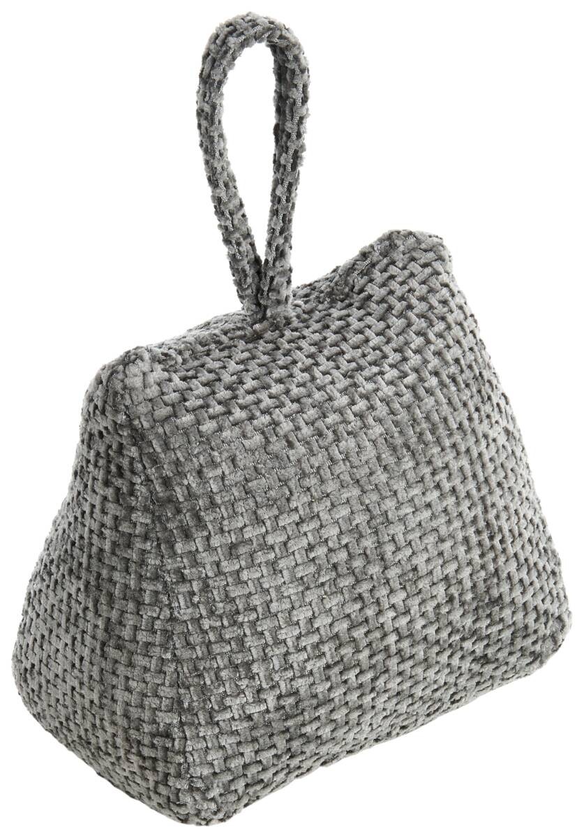 Türstopper anthrazit Bezug: 100% Polyester Füllung: 89% Sand, 11% Polyester B/H/T: ca. 15x15x10 cm