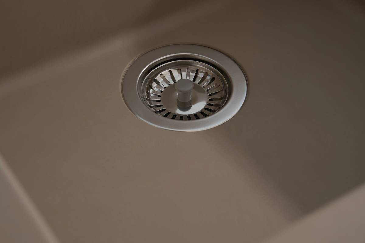 Respekta Einbauspüle Ohio 50 x 44 B sandbeige Mineralite B/H/T: ca. 44x19x50 cm