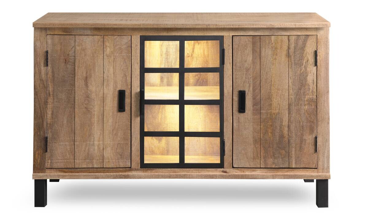Sideboard Kali latte Mango B/H/T: ca. 145x90x40 cm
