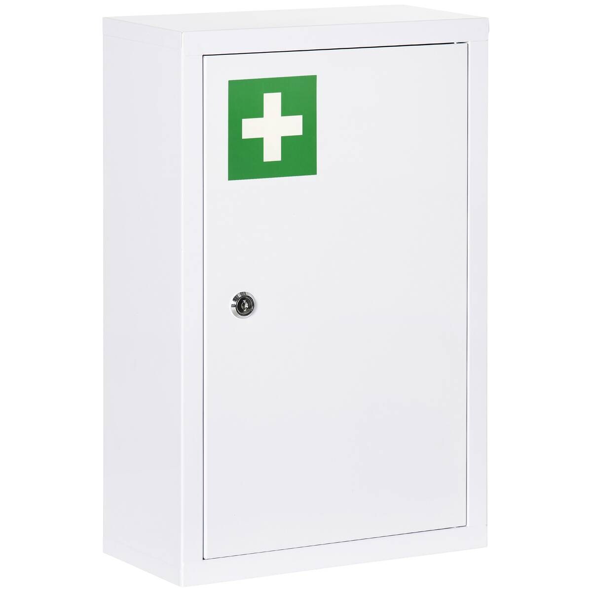 Medizinschrank weiß Polypropylen B/H/L: ca. 14x30x46 cm