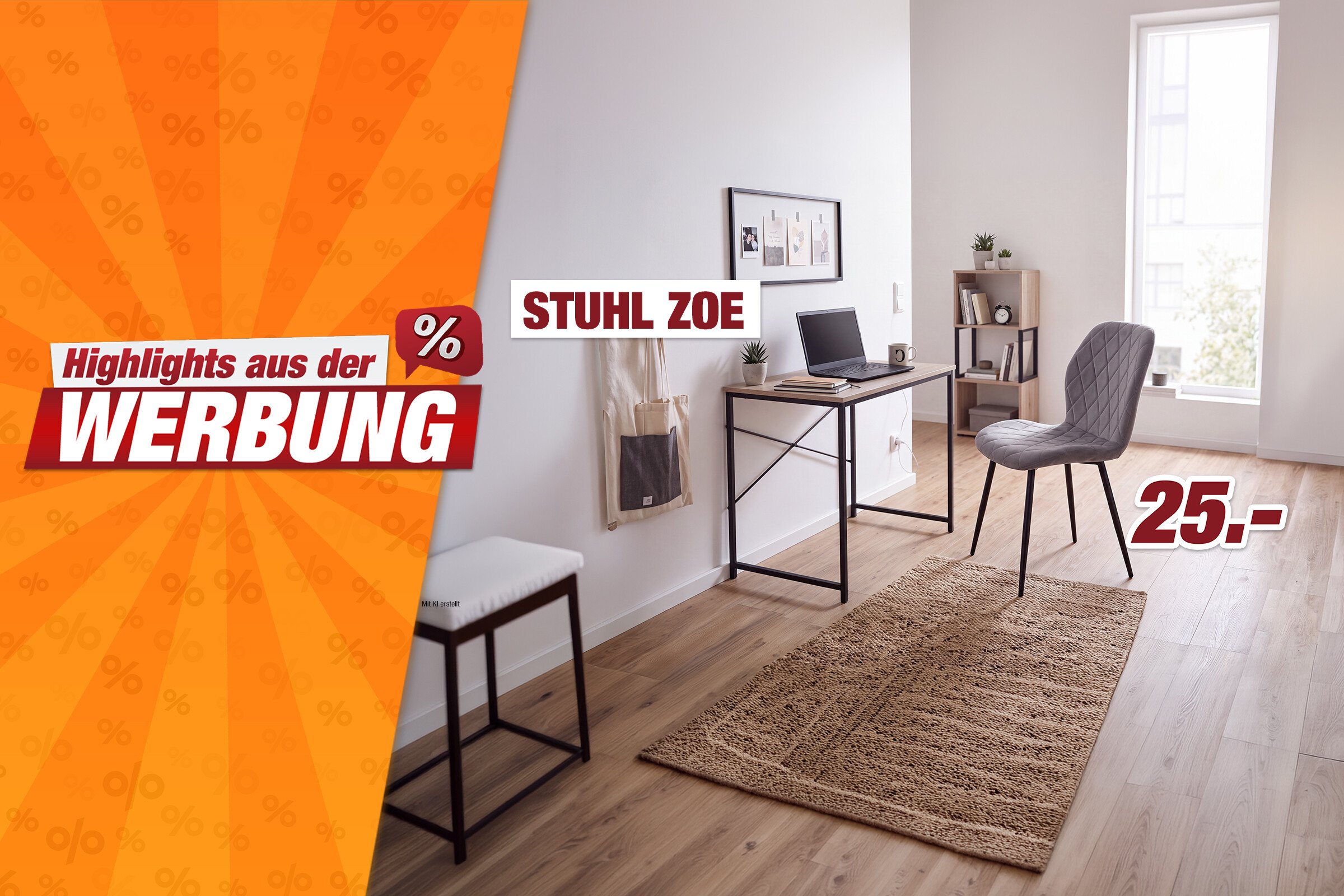 Unsere Werbe Highlights - Stuhl Zoe