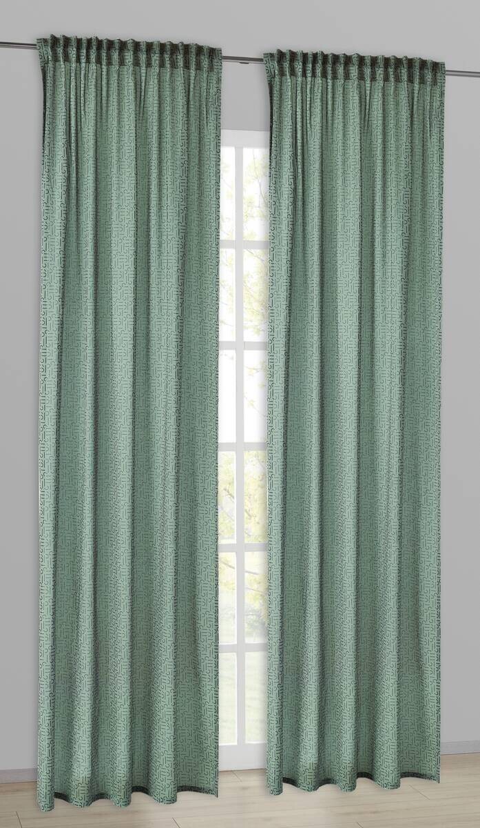 Esprit Kombivorhang E-Scatter salbei B/L: ca. 130x250 cm