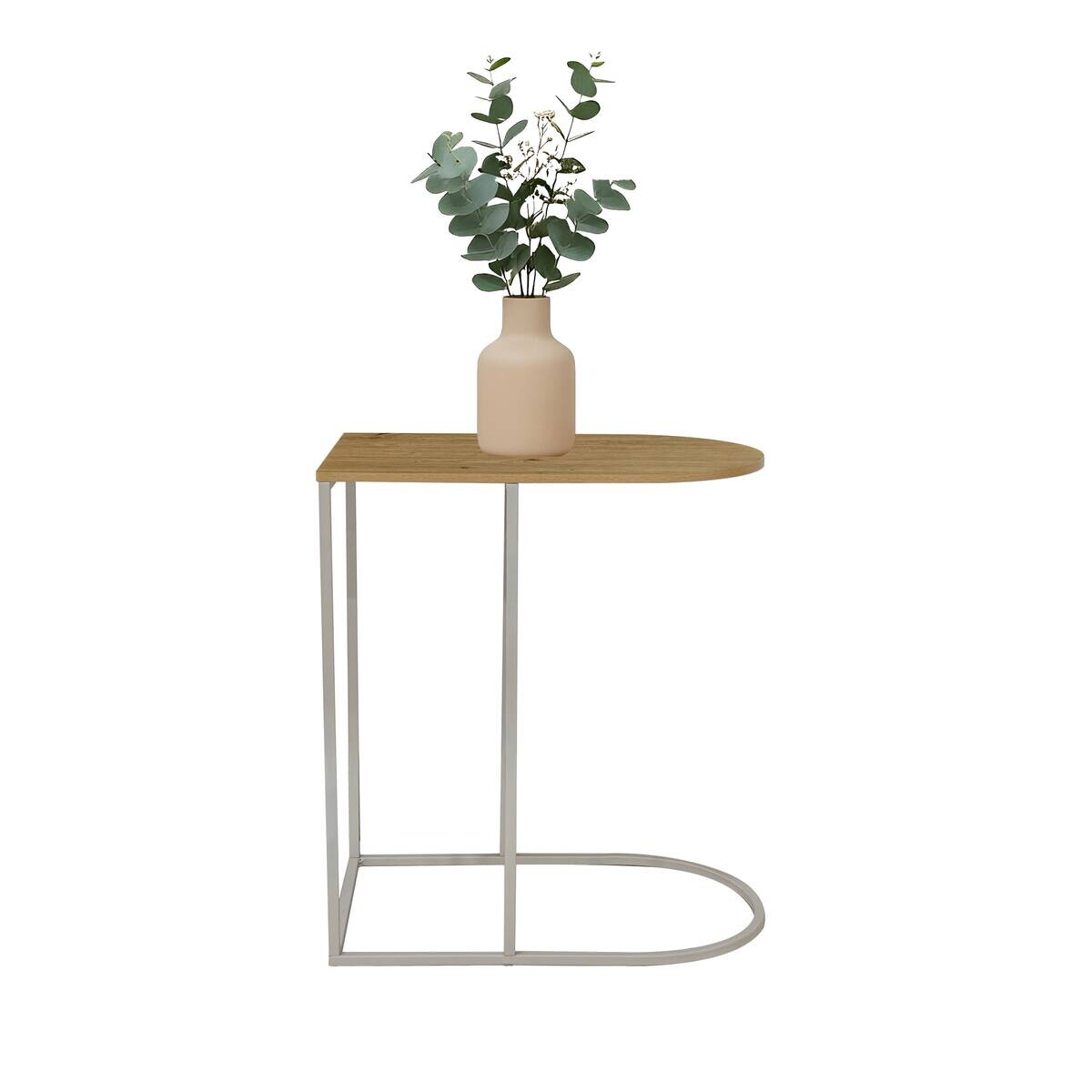 Beistelltisch Babsi Oak MDF B/H/T: ca. 48x58x30 cm