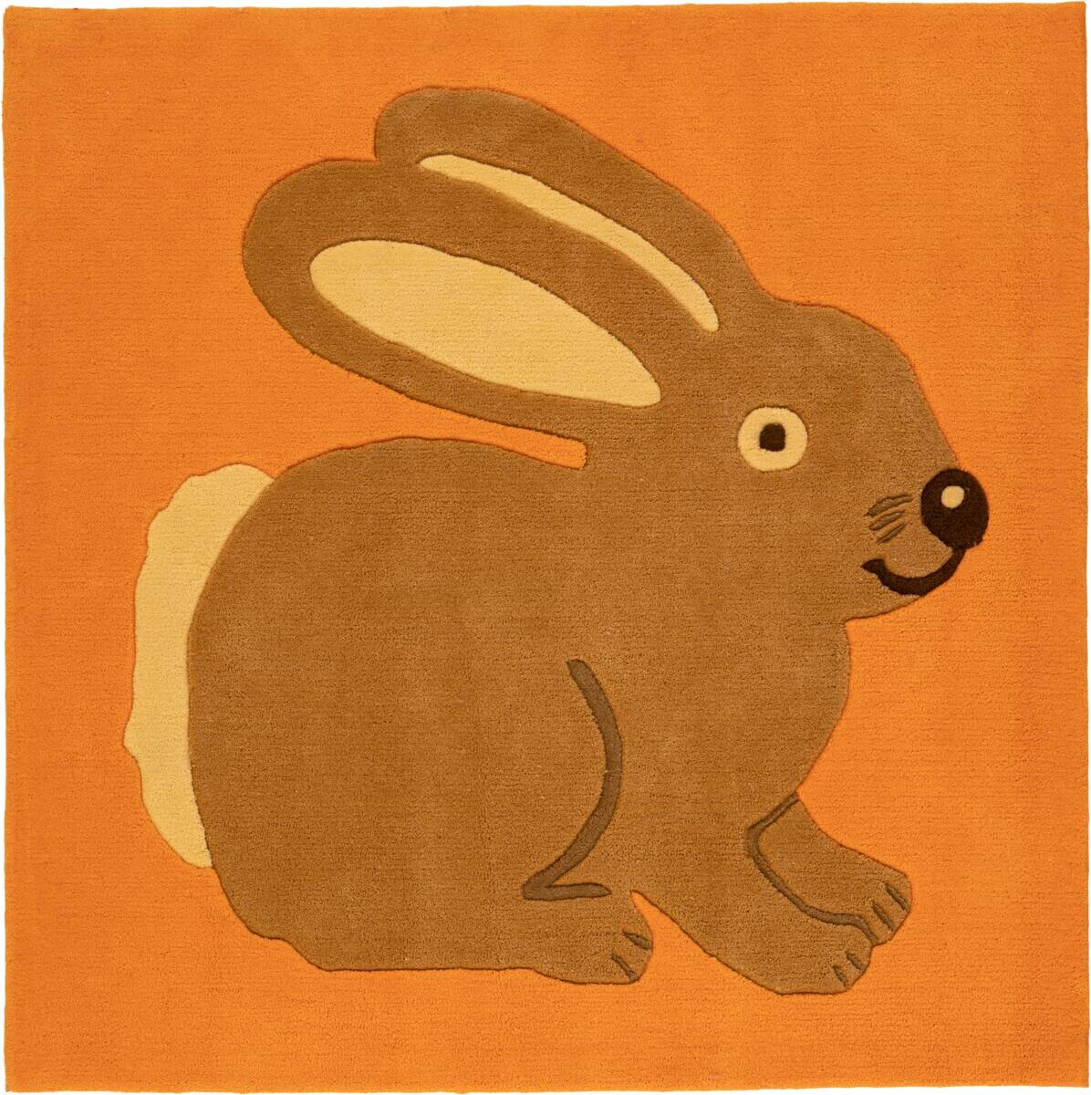 Arte Espina Kurzflorteppich Joy 295 orange B/L: ca. 130x130 cm