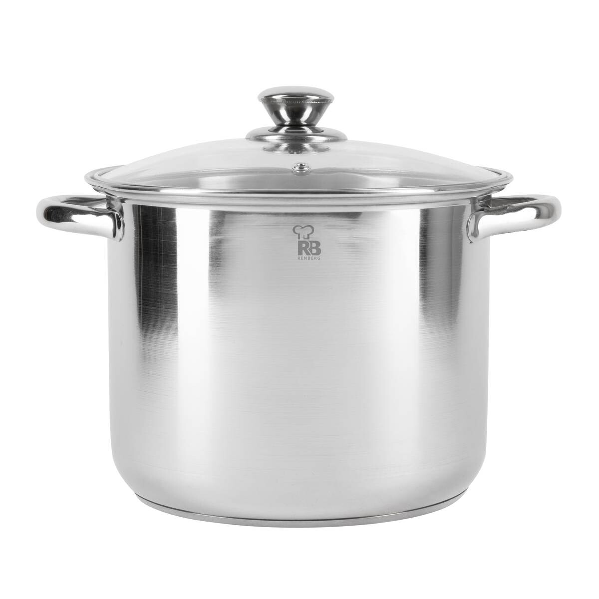 RENBERG Topfset Luca silber Edelstahl 18 tlg.