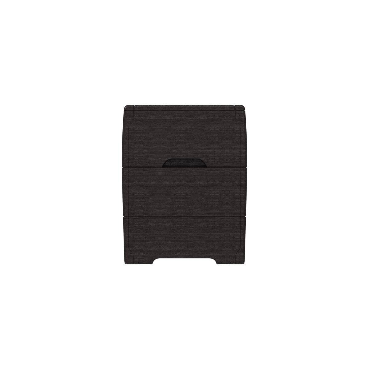 Duramax Aufbewahrungsbox Durabox braun Kunststoff B/H/L: ca. 45x56x117 cm