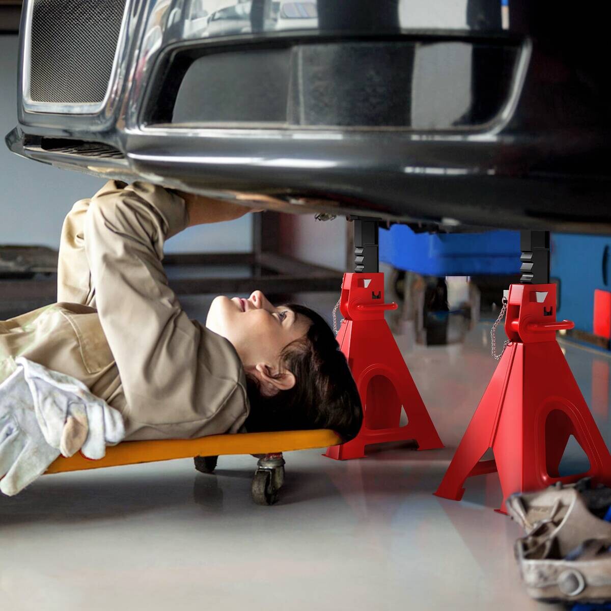 HOMCOM Unterstellbock B/H/L: ca. 23x37,5x26 cm