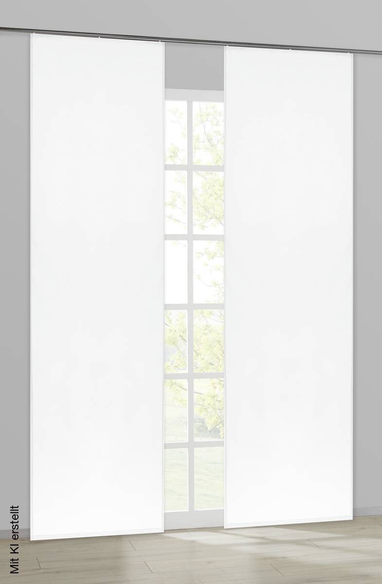 ACUS design collection Schiebevorhang Pearl weiß B/L: ca. 60x245 cm