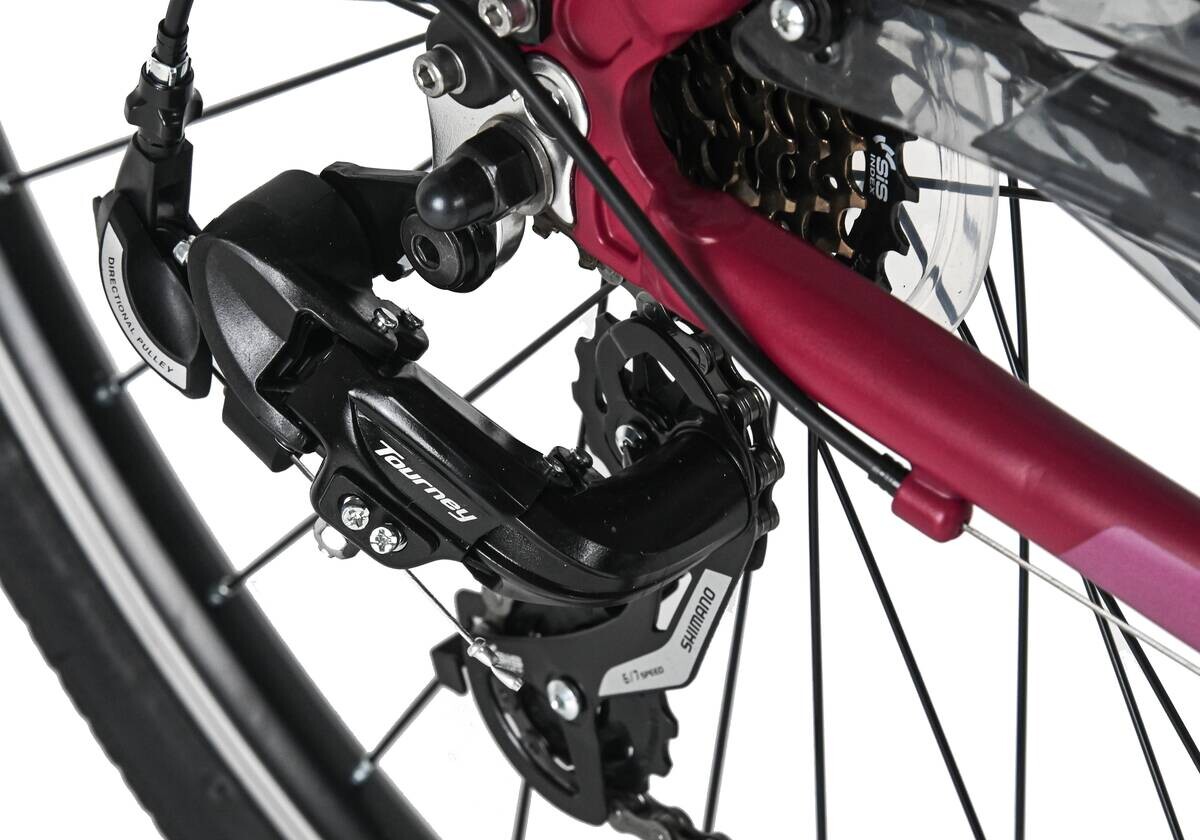 DaCapo Trekking-Bike Ravenna 50 28 Zoll Rahmenhöhe 48 cm 21 Gänge rot rot ca. 28 Zoll