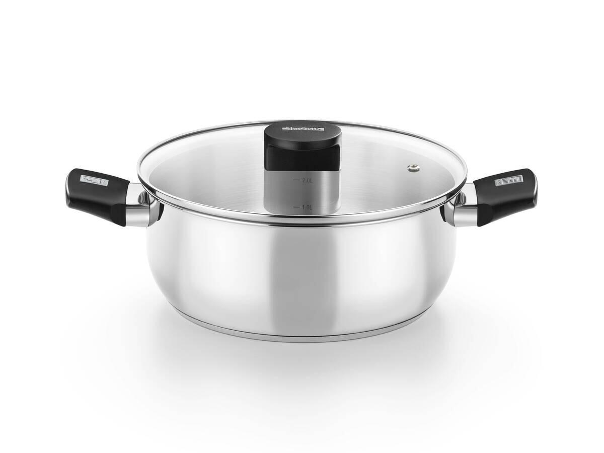 Monix Topfset Elite silber Edelstahl 7 tlg.