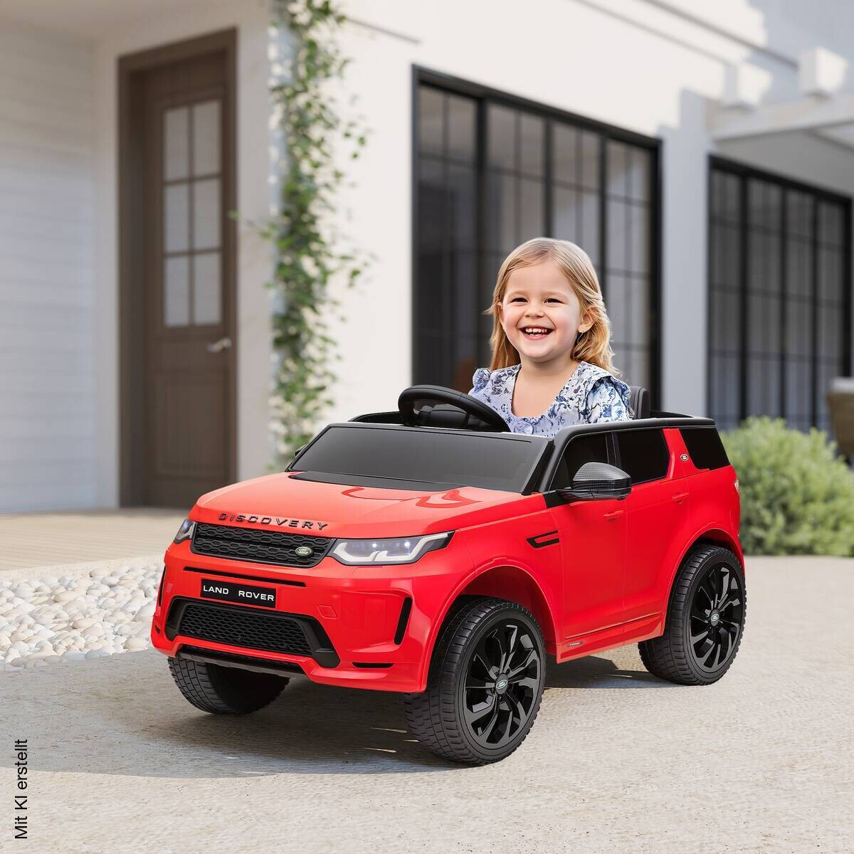 AIYAPLAY Kinder Elektroauto rot B/H/L: ca. 65,5x51x106 cm