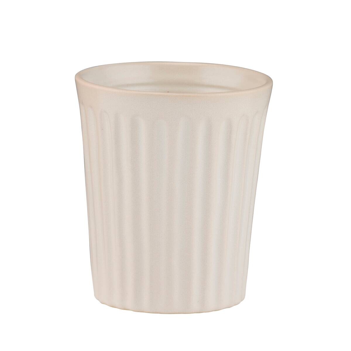 Kaffeebecher mehrfarbig Steinzeug B/H/L: ca. 7,2x8,1x7,2 cm