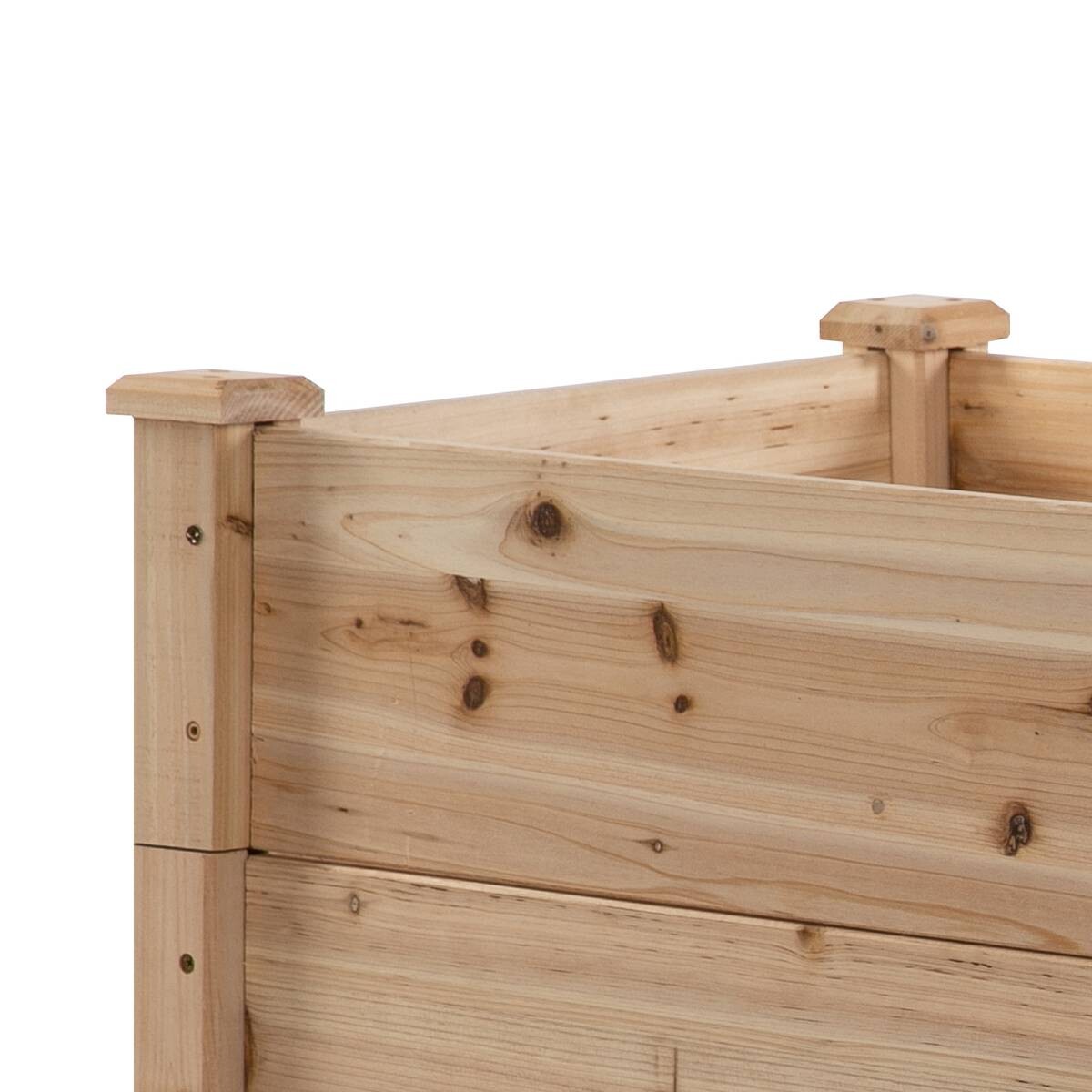 Outsunny Hochbeet B/H/L: ca. 124x56x124 cm