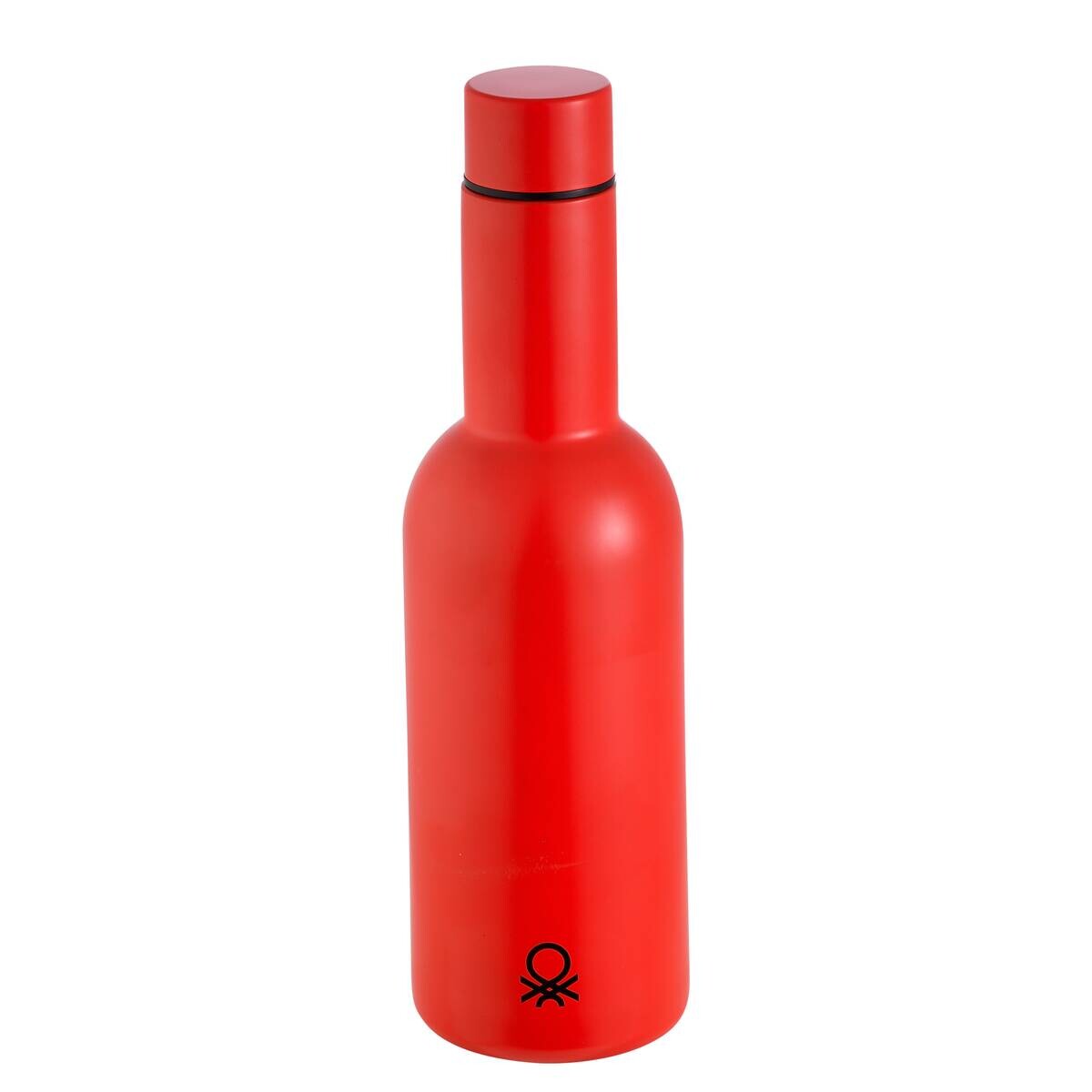 BENETTON Trinkflasche RAINBOW rot Edelstahl