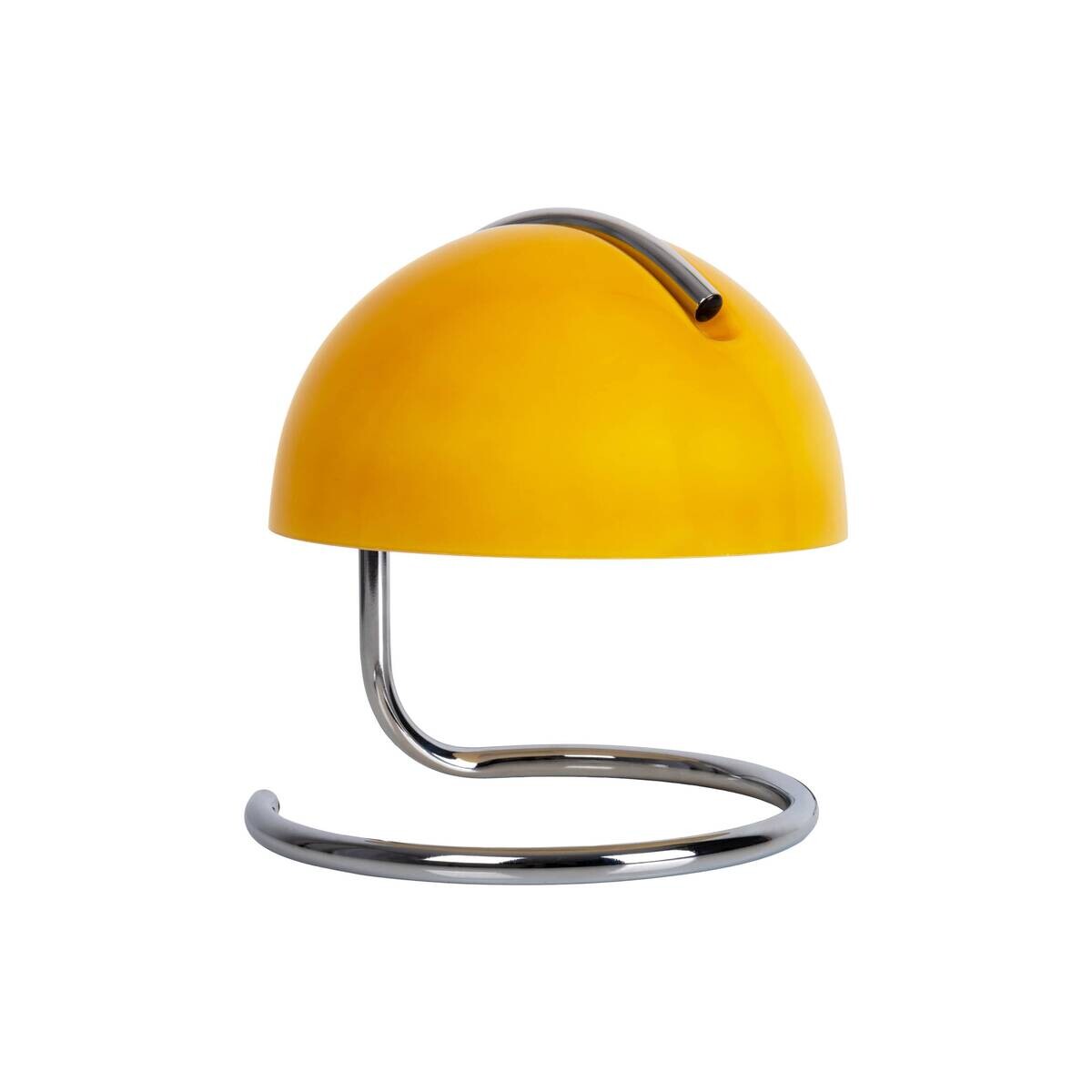 Näve Leuchten Tischleuchte gelb Metall Glas B/H/T/D: ca. 23,5x25x23,5x23,5 cm E27 1 Brennstellen