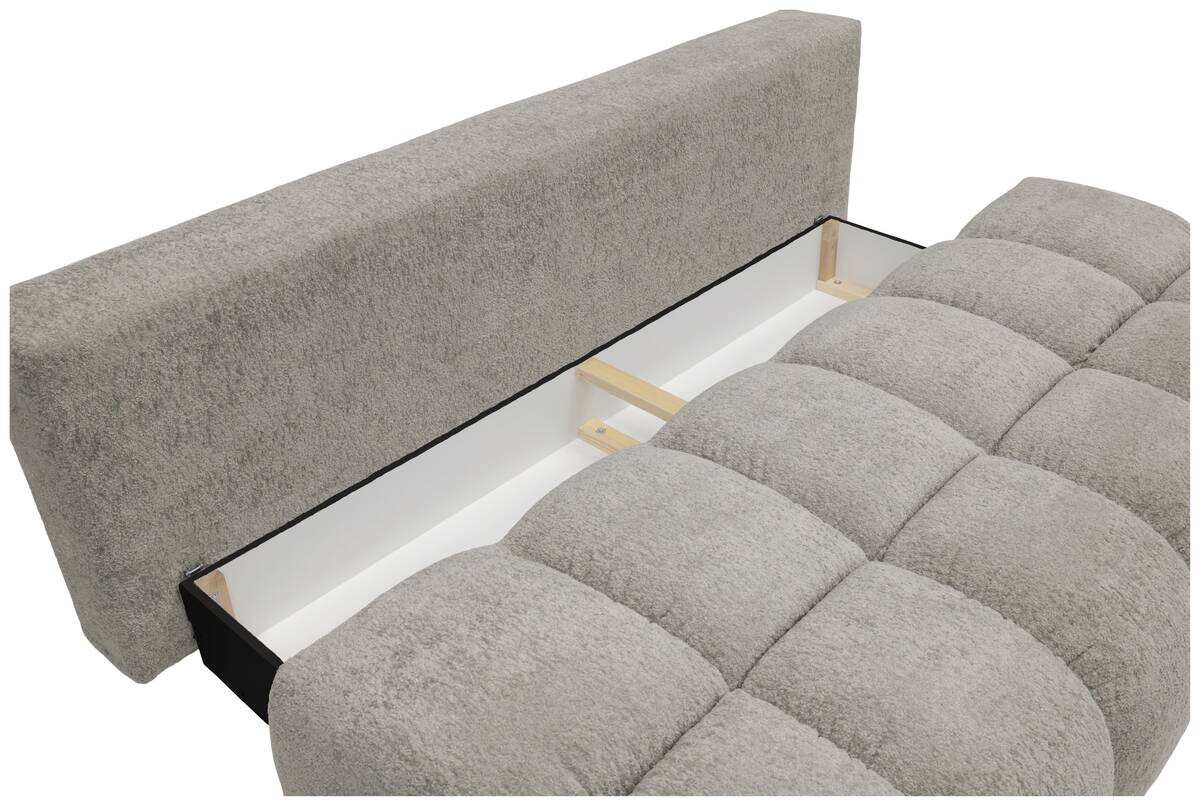 Schlafsofa grau Polyester B/H/T: ca. 210x72x105 cm