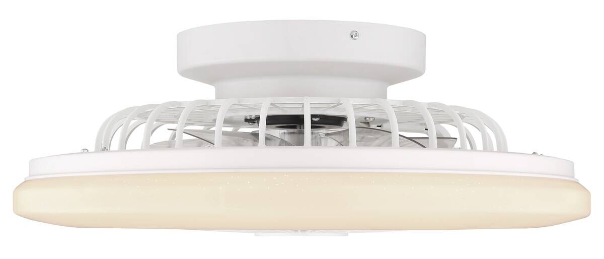 GLOBO LED-Deckenventilator weiß Opal H/D: ca. 16x52,5 cm max. 30 W
