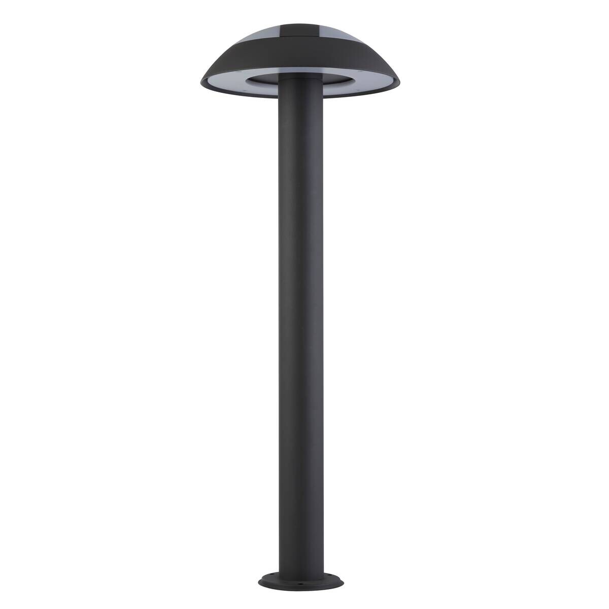 LED-Außenleuchte weiß dunkelgrau B/H/L: ca. 17x73x17 cm